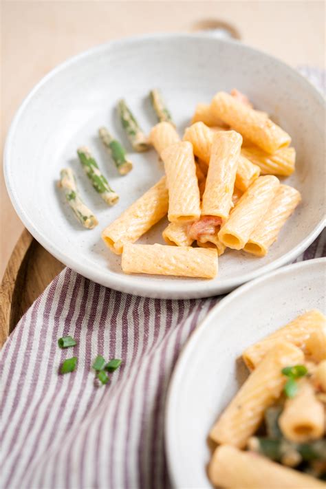 Cremige Penne Mit Bohnen Und Cocktailtomaten