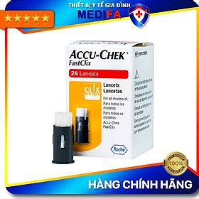 Mua Hộp 24 kim chích máu Accu Chek FastClix dùng cho máy Accu Chek