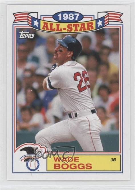 2014 Topps Archives 1987 All Stars 87 WB Wade Boggs Boston Red Sox