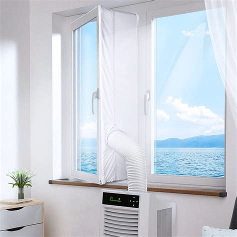 IRhodesy Window Sealing For Mobile Air Conditioners Waterproof White