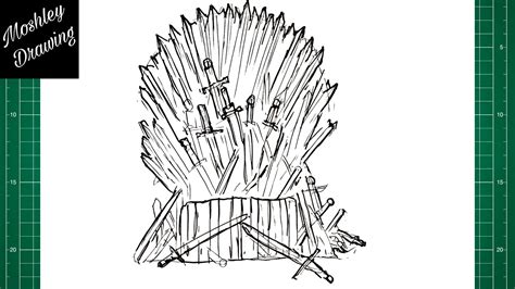 Game Of Thrones Throne Drawing