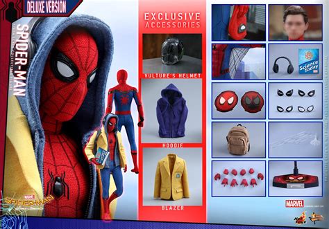 Hot Toys MMS Spider Man Homecoming Hot Toys Complete Checklist