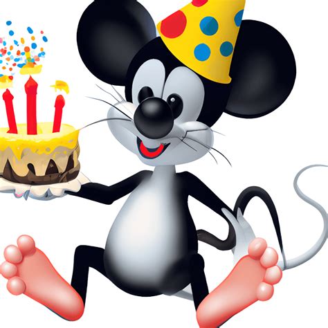 Mickey Mouse Birthday Graphic · Creative Fabrica