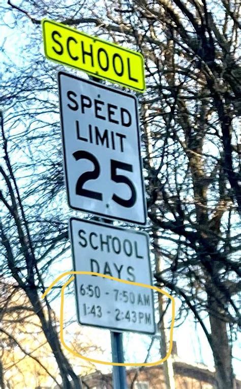 This School Zone Speed Limit Sign Roddlyspecific