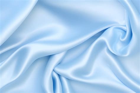 Premium Photo Light Blue Silk Background