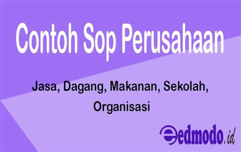 Halaman Unduh Untuk File Contoh Sop Perusahaan Yang Ke 45