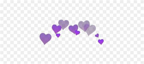 Purple Emoji Heart - Purple Heart Emoji PNG - FlyClipart