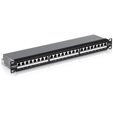 Port Cat A Shielded U Patch Panel Patch Panel Trendnet Tc P C As