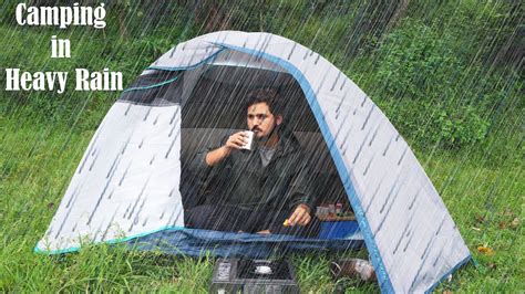 Camping In Rain Camping In Rainforest Camping In India Solo Camping