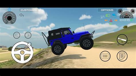 Dollar Song Modified Mahindra Bilu Thar Offroad Gameplay In Village