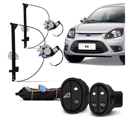 Kit De Vidro Eletrico Ka 2012 2 Portas Original R 308 15 Em Mercado