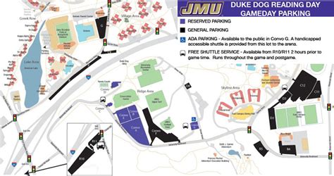 Duke University Parking Map