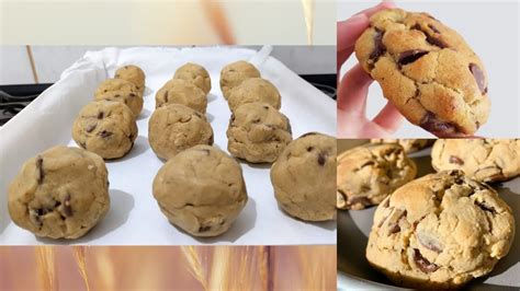 Receita Verdadeira De Cookie Americano Youtube