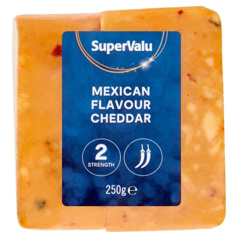 Supervalu Mexican Flavour Cheese 250 G Storefront En