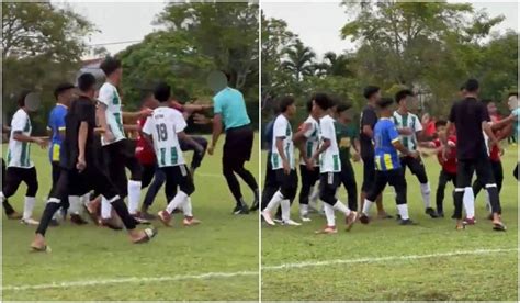 Tular Pemain Dalam Kejohanan Bola Sepak Mssd Serang Pengadil Raih