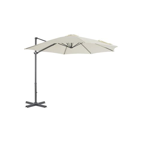 Parasol Meuble De Jardin En Porte à faux Avec Poteau En Aluminium 300