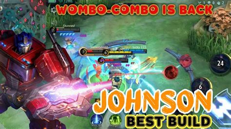 Johnson Gameplay Johnson Best Build Mobile Legends Youtube