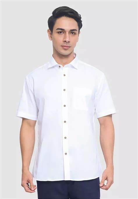 Buy Daniel Hechter Plain Cotton Slim Fit Casual Shirt Online