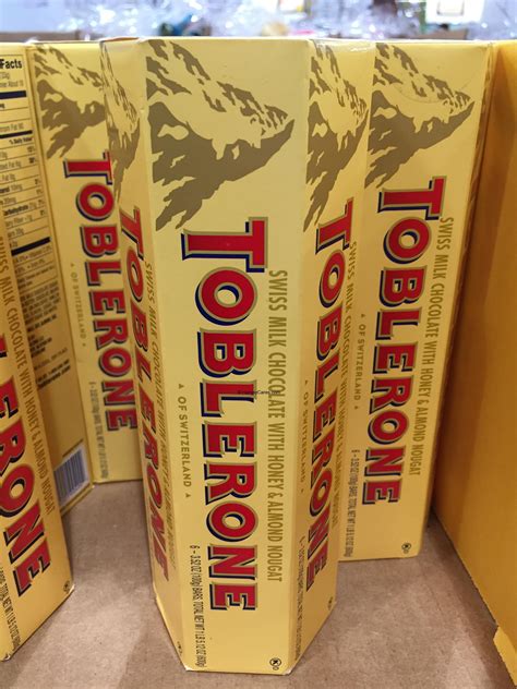 Toblerone Swiss Milk Chocolate Bars - Harvey @ Costco