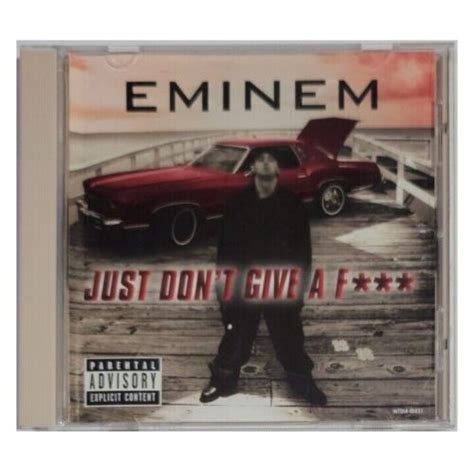 Eminem Just Don T Give A Fuck Maxi Single Cd Interscope