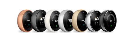 Adding three new colors to the Nest Thermostat family