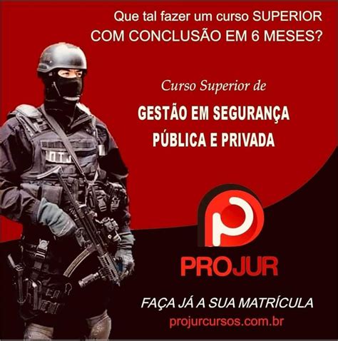 Curso Superior Sequencial De Gestão Em Segurança Pública E Privada