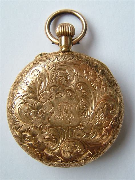 Antiques Atlas Superb Victorian 18k Gold Fob Pocket Watch As246a490