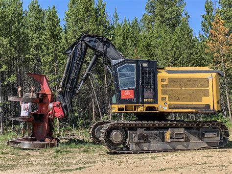 Tree cutting machine. Myself for scale. : r/specializedtools