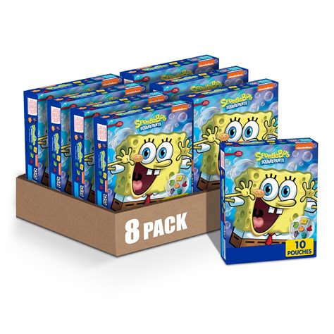 Spongebob Squarepants Fruit Snacks Empty Box | ubicaciondepersonas.cdmx ...