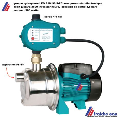 Groupe Hydrophore Leo Type Ajm S Avec Pressostat Lectronique