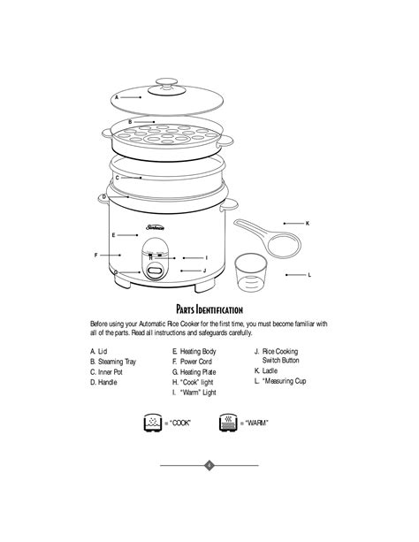 Rice Cooker Instruction Manual