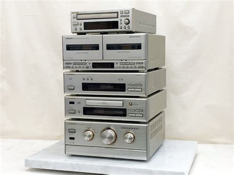 【やや傷や汚れあり】y2662 現状品 オーディオ機器 システムコンポ Onkyo オンキヨー Cdr 205tx C 722m A 922m