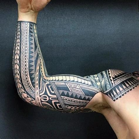 90 Tribal Sleeve Tattoos For Men