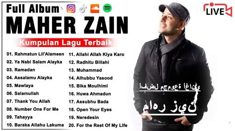 Lagu Islami Terbaik Karya Maher Zain Maher Zain Full Album Rahmatun