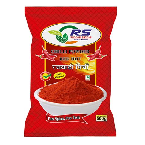 Red Chilli Powder Laminated Packaging Pouch At 27000 Inr In Kalol Zeel Flexipack