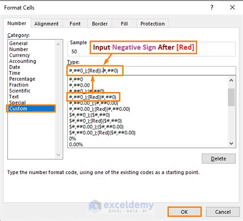 How To Put Parentheses For Negative Numbers In Excel Exceldemy