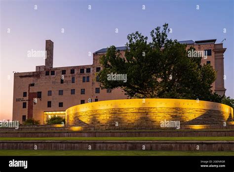 The Survivor Tree in the Oklahoma City National Memorial and Museum at ...