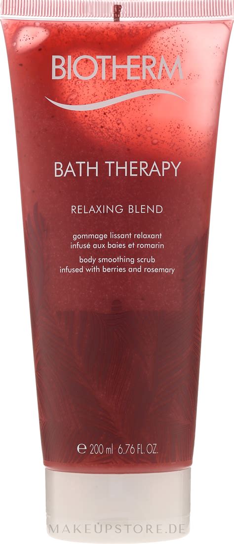 Biotherm Bath Therapy Relaxing Blend Body Scrub Entspannendes Und