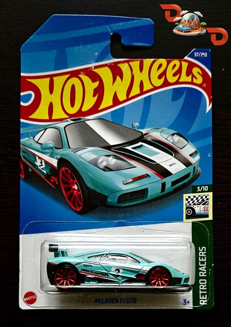 Hot Wheels Mclaren F Gtr Blue Dod