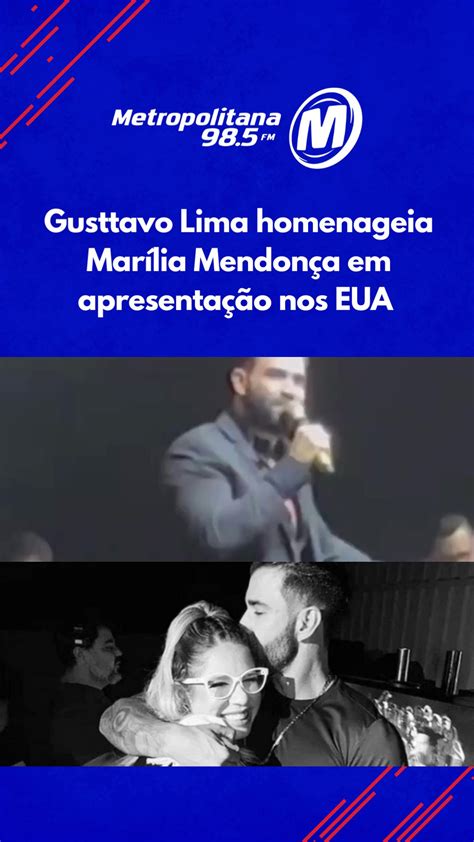 Metropolitana FM on Twitter Gusttavo Lima aproveitou o último show