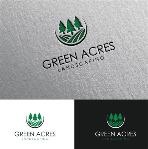 Creative green,trimming, grass,landscape lawn care logo by Renee ...