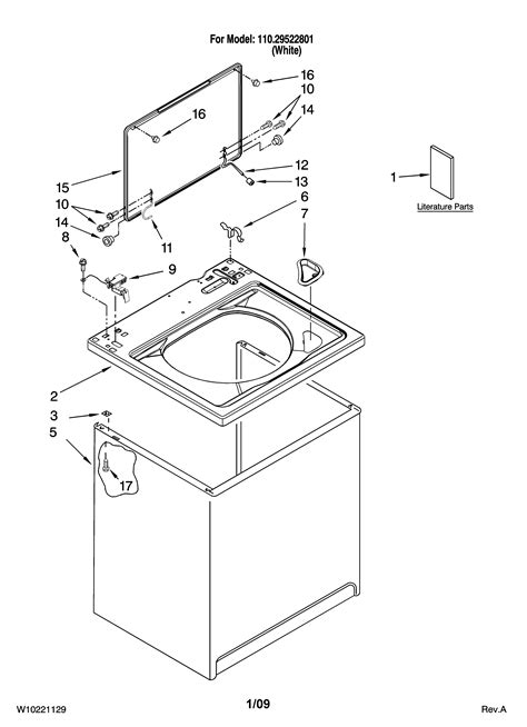 Kenmore 70 Series Washer Parts Diagram - Wiring Site Resource
