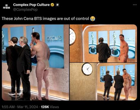 Was John Cena Really Naked At The Oscars The John Cena Meme Explained Know Your Meme