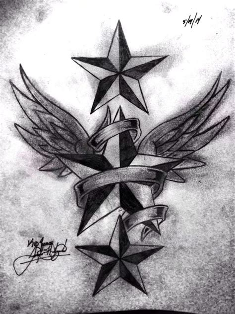 Pin By Bobbie King On Drawings Star Tattoos For Men Nautical Star