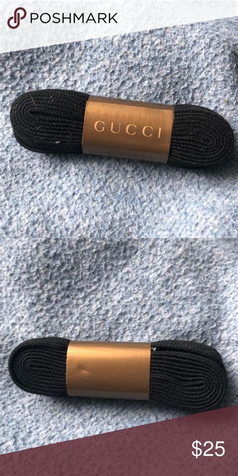 Gucci Shoelaces Shoe Laces Black Gucci Shoes Gucci Shoes