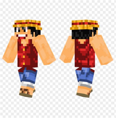 Free Download Hd Png Minecraft Skins Monkey D Luffy Skin Png