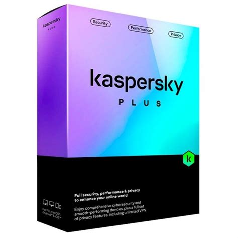 Antivirus Kaspersky Plus 5 Dispositivos 1 Año