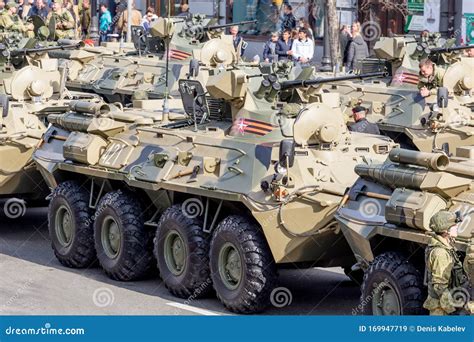 Russia Vladivostok 05092018 Russian Infantry Fighting Vehicle Ifv