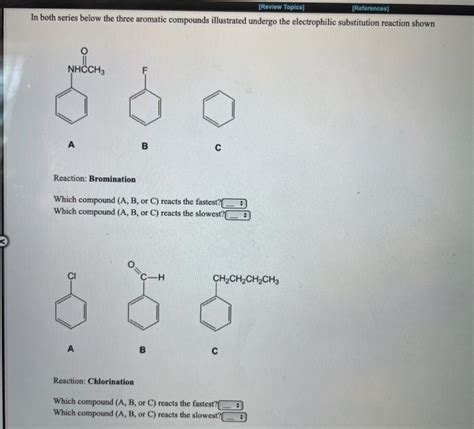 Answered In Both Series Below The Three Aromatic Bartleby