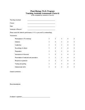 Fillable Online Plantbiology Siu Program Articulation Agreement Guide